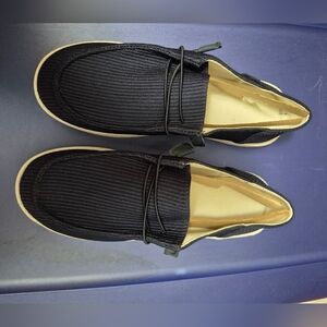 Women's Navy Blue Slip On Shoes Size 10